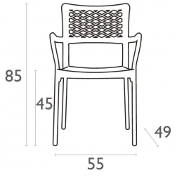 Кресло пластиковое-thumbs-Фото3
