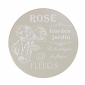 Стол металлический обеденный Garden Relax Fleurs металл кремовый Фото 2
