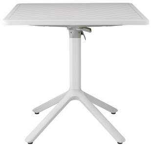 Стол пластиковый складной Scab Design Eco Folding алюминий, технополимер лен Фото 8