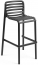 Стул пластиковый барный Nardi Doga Stool стеклопластик антрацит Фото 2