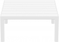 Столик пластиковый кофейный Siesta Contract Portofino Lounge стеклопластик, полипропилен белый Фото 4
