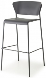 Стул полубарный пластиковый-thumbs-Фото1