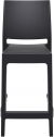 Стул пластиковый полубарный Siesta Contract Maya Bar 65 стеклопластик черный Фото 8