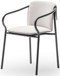 Кресло металлическое с подушкой-thumbs-Фото1