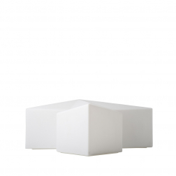 Пуф пластиковый светящийся Glace Lighting IN