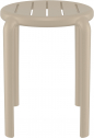 Табурет пластиковый Siesta Contract Tom 45 стеклопластик бежевый Фото 7