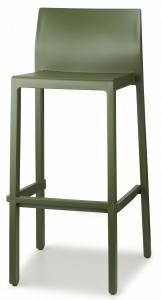 Комплект пластиковых барных стульев Scab Design Kate Set 2 технополимер зеленый Фото 4