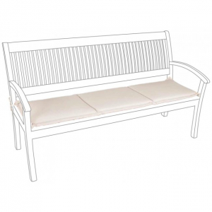 Подушка для трехместной скамьи Garden Relax Cushion полиэстер бежевый Фото 1