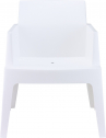 Кресло пластиковое Siesta Contract Box полипропилен белый Фото 19