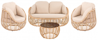 Комплект плетеной мебели Lotus