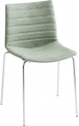 Стул на металлокаркасе с обивкой Gaber Kanvas NA Full металл, технополимер, ткань Фото 1