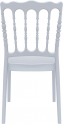 Стул пластиковый Siesta Contract Napoleon стеклопластик светло-серый Фото 8