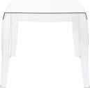 Столик прозрачный журнальный Siesta Contract Queen поликарбонат прозрачный Фото 8