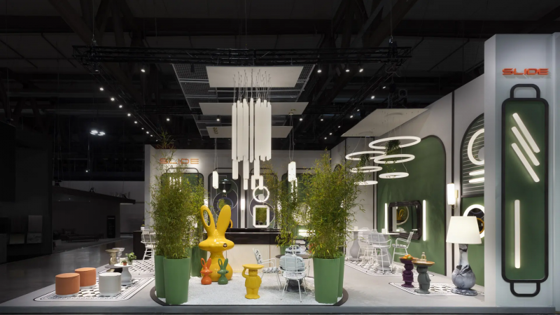 Пуф пластиковый светящийся Mara Lighting LED