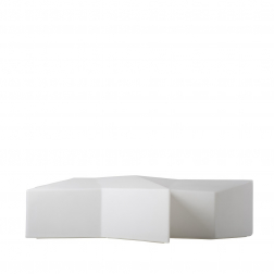 Пуф пластиковый светящийся Glace Lighting IN