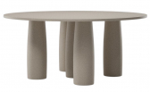 Стол бетонный обеденный Kettal Colonnato архитектурный бетон Фото 1