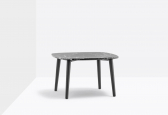 Столик журнальный PEDRALI Malmo Marble ясень, мрамор черный ясень, серый мрамор Фото 5