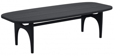 Стол обеденный деревянный SNOC Whale Noche тик ночь Фото 1