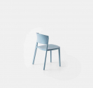 Стул пластиковый Gaber Abuela технополимер бледно-голубой Фото 15