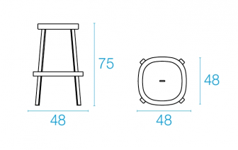 Табурет металлический барный-thumbs-Фото3
