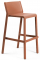 Стул пластиковый барный Nardi Trill Stool стеклопластик кирпичный Фото 3