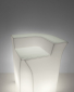Столешница стеклянная для барной стойки SLIDE Jumbo Corner Desk стекло закаленное Фото 3