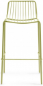 Стул металлический барный PEDRALI Nolita сталь зеленый шалфей Фото 1