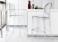 Комплект полубарных прозрачных стульев Scab Design Igloo Set 2 поликарбонат прозрачный Фото 4