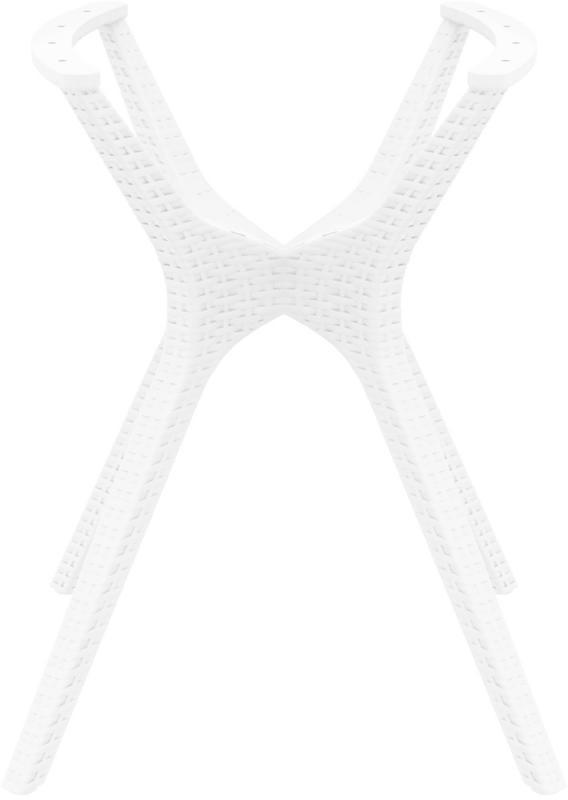Подстолье пластиковое плетеное Ibiza Legs Small