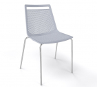 Стул пластиковый Gaber Akami NA металл, технополимер жемчужно-серый Фото 1