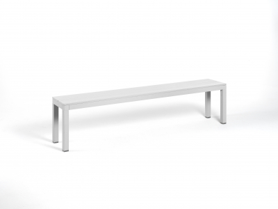 Скамейка металлическая Nardi Rio Bench алюминий белый Фото 5