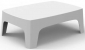 Столик пластиковый кофейный Vondom Solid Basic полипропилен белый Фото 1