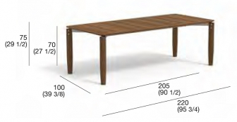 Стол деревянный обеденный-thumbs-Фото3