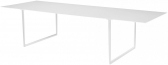 Стол ламинированный PEDRALI Toa алюминий, компакт-ламинат HPL белый Фото 1
