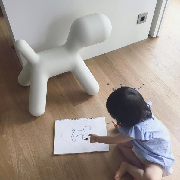 Собака пластиковая Puppy