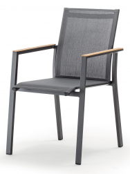 Кресло металлическое текстиленовое-thumbs-Фото1