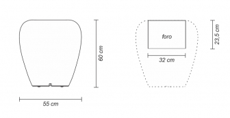 Кашпо пластиковое светящееся-thumbs-Фото3