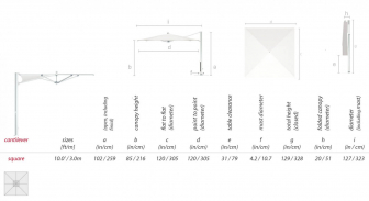 Зонт профессиональный 3х3 м-thumbs-Фото3
