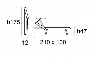 Шезлонг-лежак металлический-thumbs-Фото3