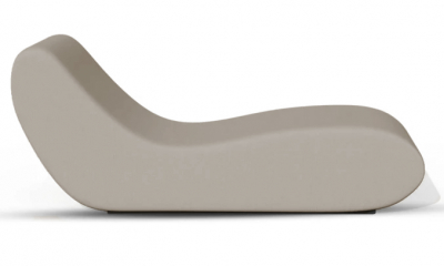Лежак мягкий PAPATYA Aura Daybed алюминий, пена, батилин бежевый Фото 1