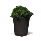 Кашпо пластиковое Keter Rattan Planter L пластик с имитацией плетения коричневый Фото 4