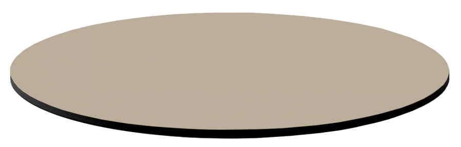 Столешница круглая Solid Laminate