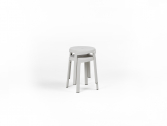 Табурет пластиковый Nardi Stack Mini стеклопластик гипс Фото 7