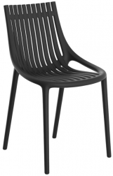 Стул пластиковый Ibiza Basic, черный