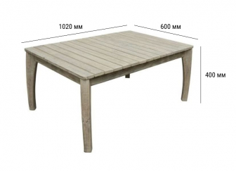 Столик деревянный кофейный-thumbs-Фото3